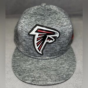 New Era Atlanta Falcons 9Fifty Gray Tweed Turn Adjustable Snapback Hat Cap OSFM